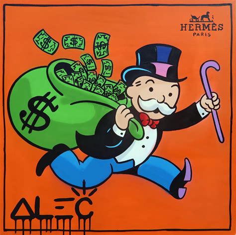 hermes alec monopoly|alec monopoly most expensive painting.